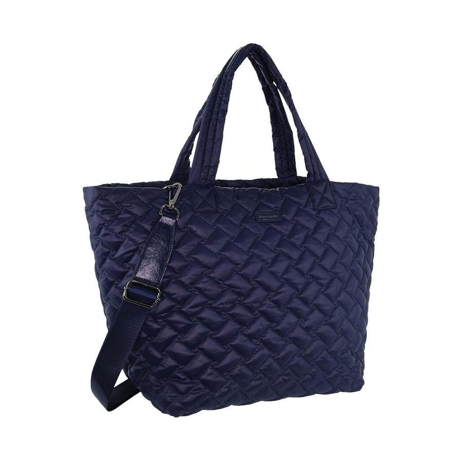 Pierre Cardin Misty Ladies Nylon Padded Tote Bag Navy Navy