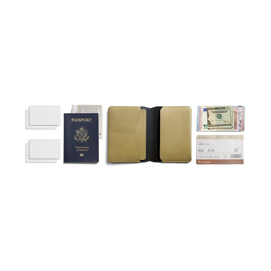 Bellroy Passport Cover Mustard Mustard