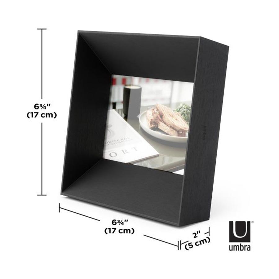 Umbra Lookout Picture Frame (10cm x 15cm) Black Black