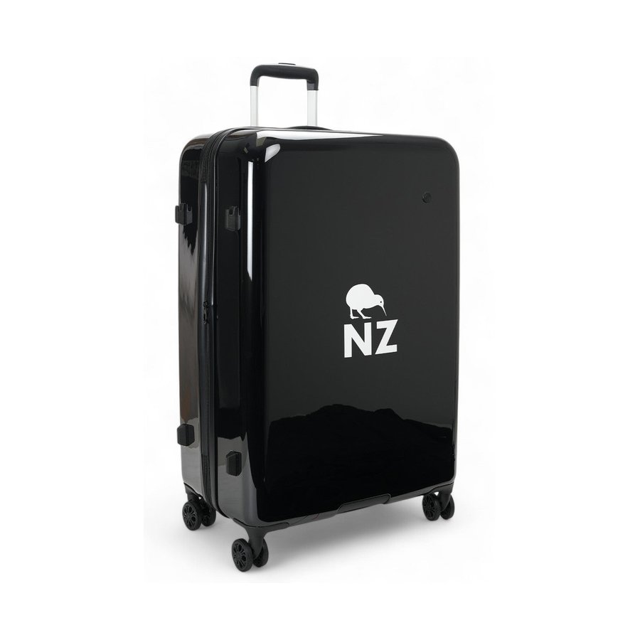 Caselite NZ Kiwi 77cm & 77cm Hardside Luggage Set Black Black