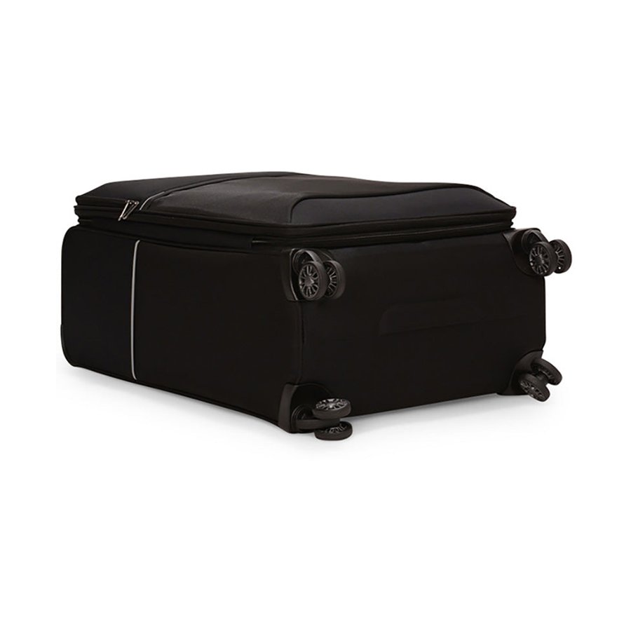 Samsonite 73H 71cm Softside Checked Suitcase Black Black