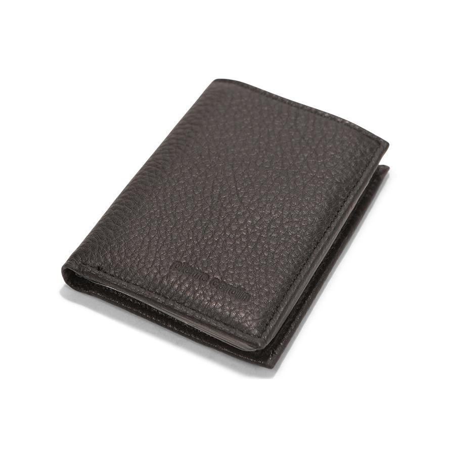 Pierre Cardin RFID Leather Credit Card Holder Black Black