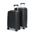 Caselite Expedition 56cm & 65cm Hardside Luggage Set Black