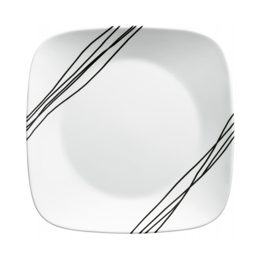 Corelle Simple Sketch 26.7cm Dinner Plate (Set of 6) White White