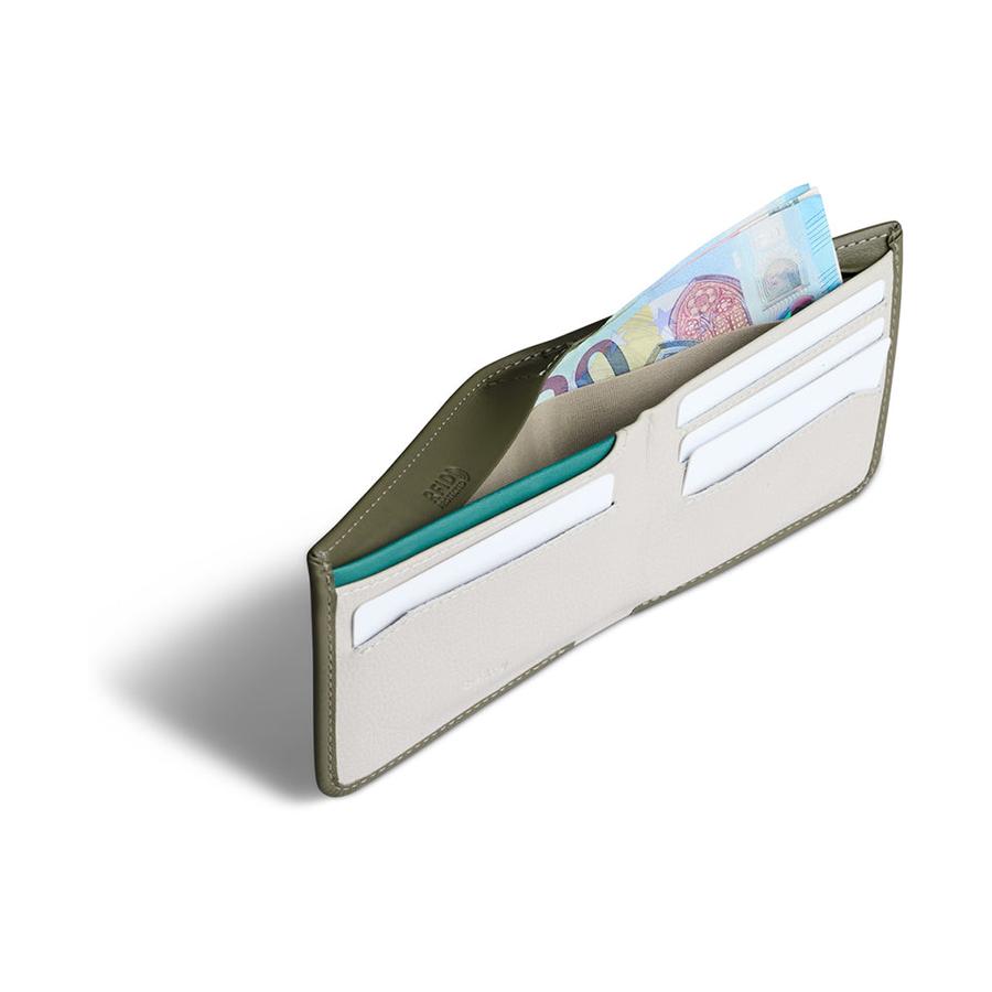 Bellroy RFID Hide & Seek HI Leather Wallet Willow Willow