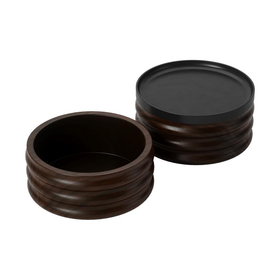 Umbra Tesora Wood Jewellery Box Black/Walnut Black/Walnut