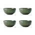 Mikasa Jardin 10cm Stoneware Dip Bowls (Set of 4) Green