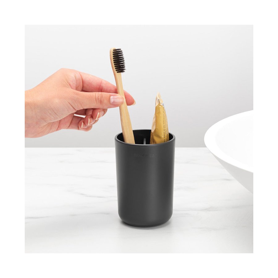 Brabantia ReNew Toothbrush Holder Dark Grey Dark Grey