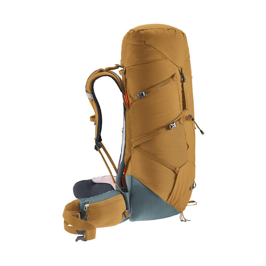 Deuter Aircontact Core 50+10 Trekking Backpack Almond-Teal Almond-Teal