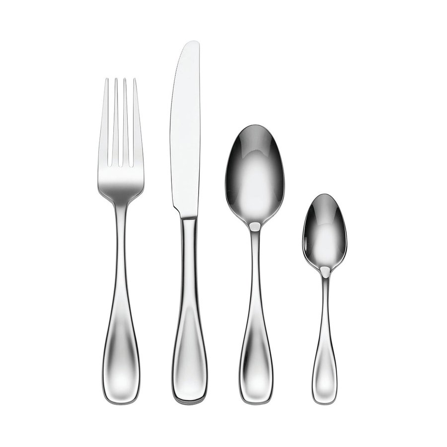 Oneida Voss 24 Piece Cutlery Set Stainless Steel Stainless Steel