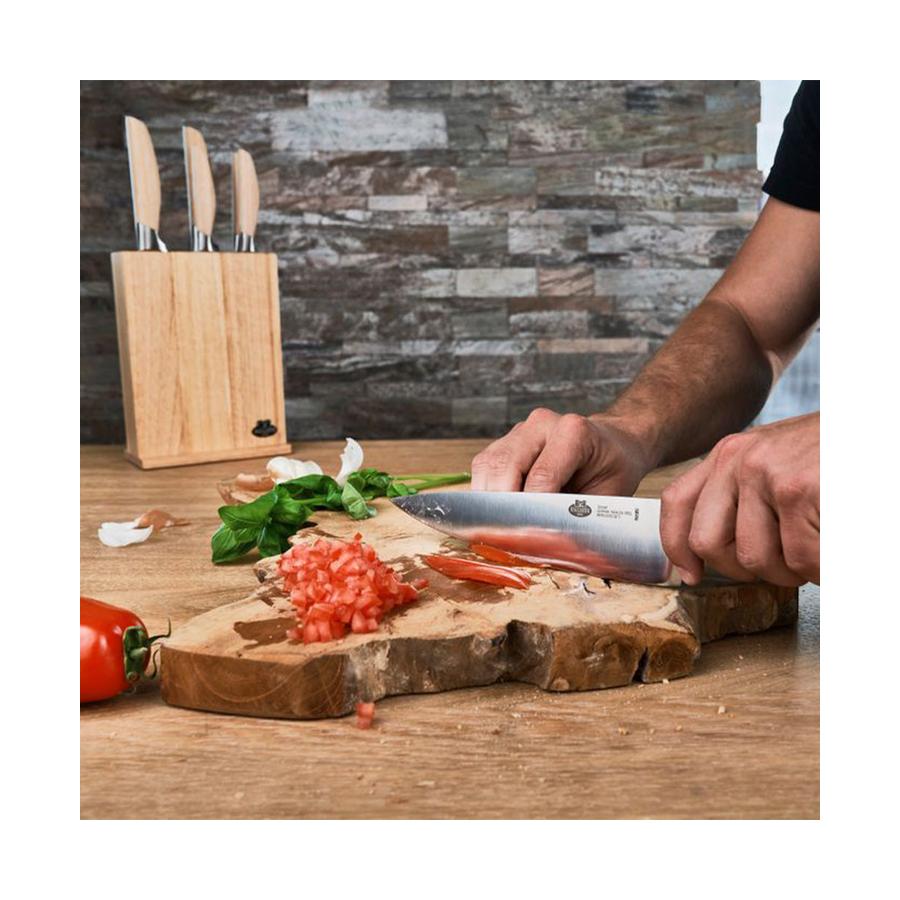 Ballarini Tevere 7 Piece Knife Block Set Natural Natural