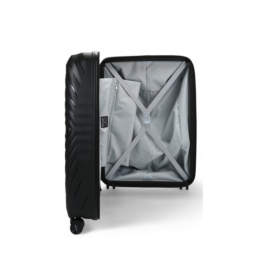 Samsonite Octolite Neo 75cm Hardside Checked Suitcase Black Black