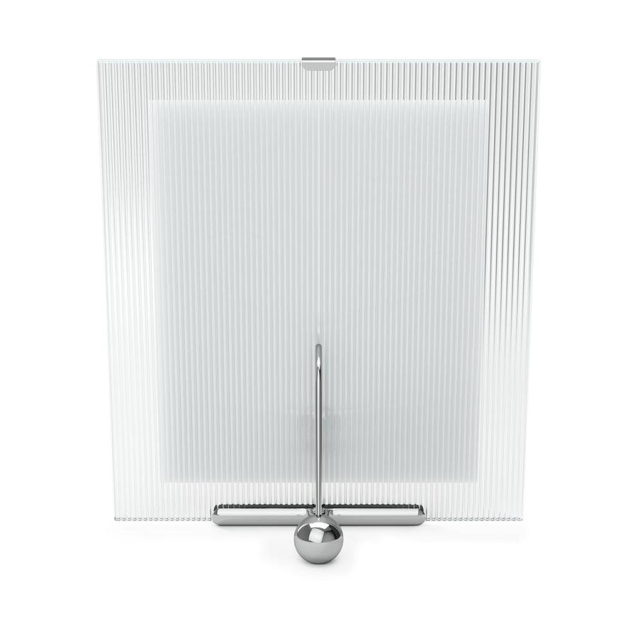 Umbra Flute 20 x 25cm Picture Frame Chrome Chrome