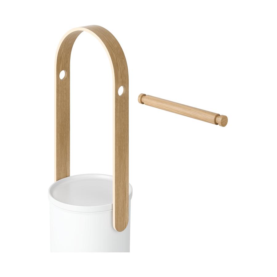 Umbra Bellwood Toilet Paper Holder & Reserve White/Natural White/Natural