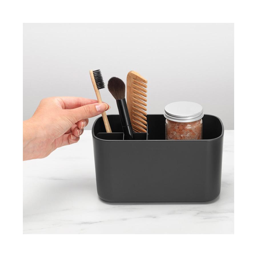 Brabantia ReNew Bathroom Caddy Dark Grey Dark Grey