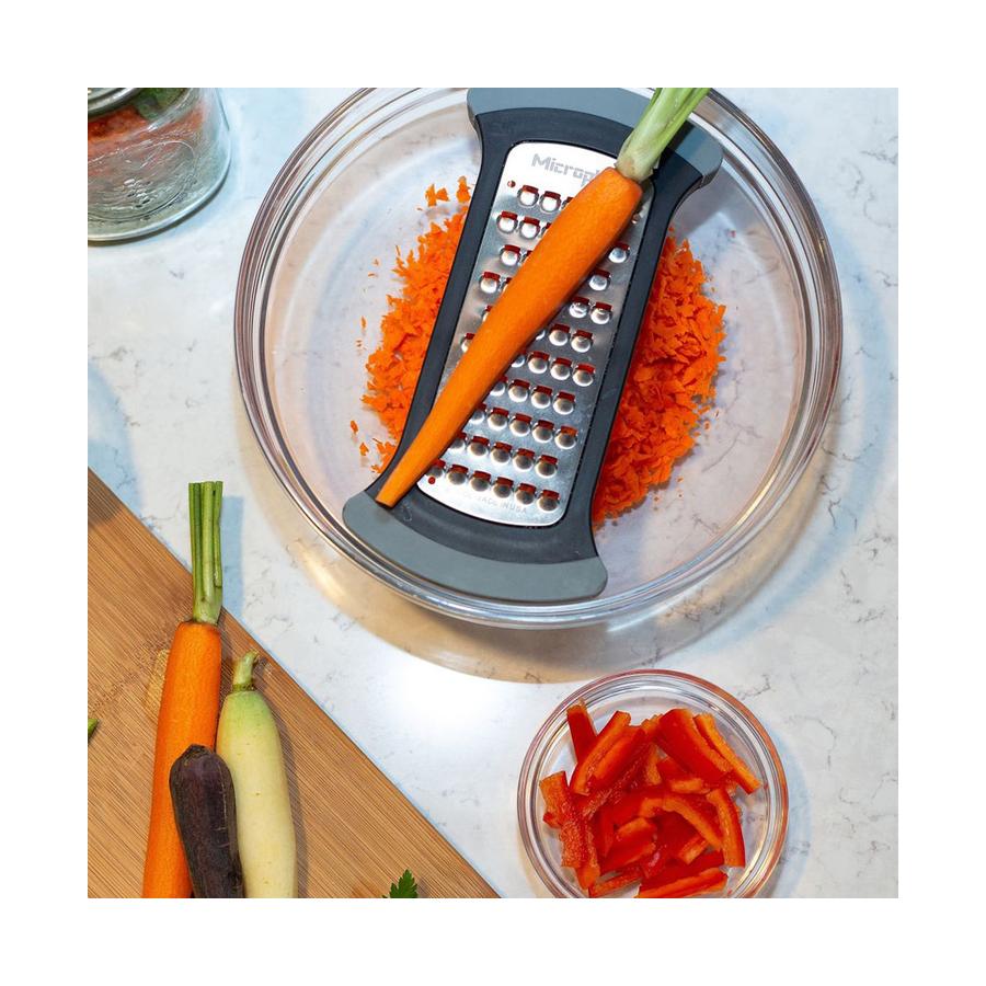 Microplane Bowl Grater Grey Grey