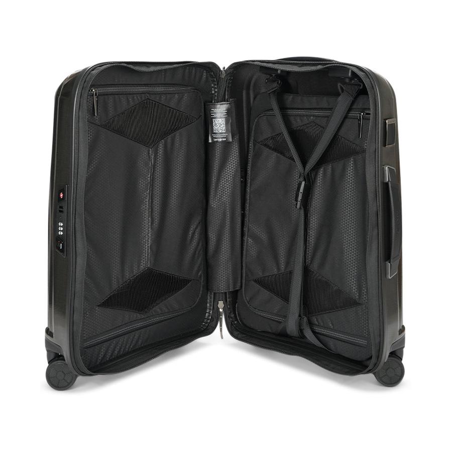 Samsonite Major-Lite 55cm Hardside Carry-On Suitcase Black Black