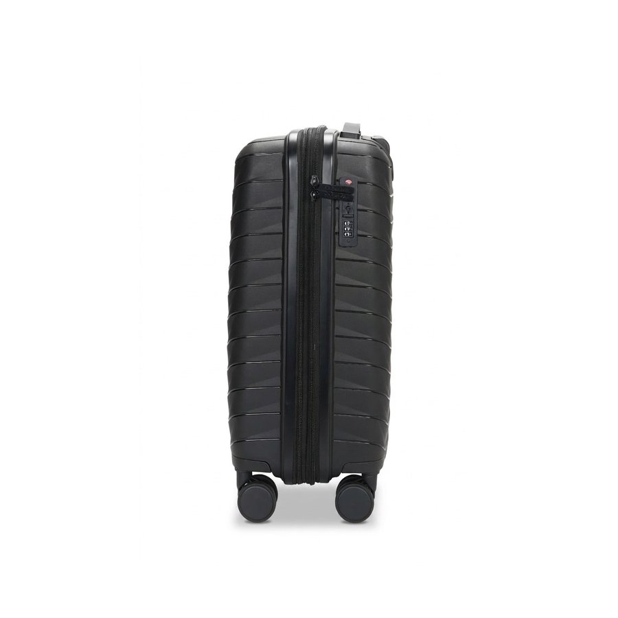 Caselite Expedition 56cm Hardside Carry-On Suitcase Black Black