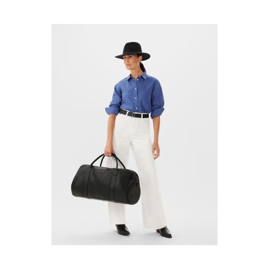 RM Williams Hawkesbury Holdall Leather Black Black