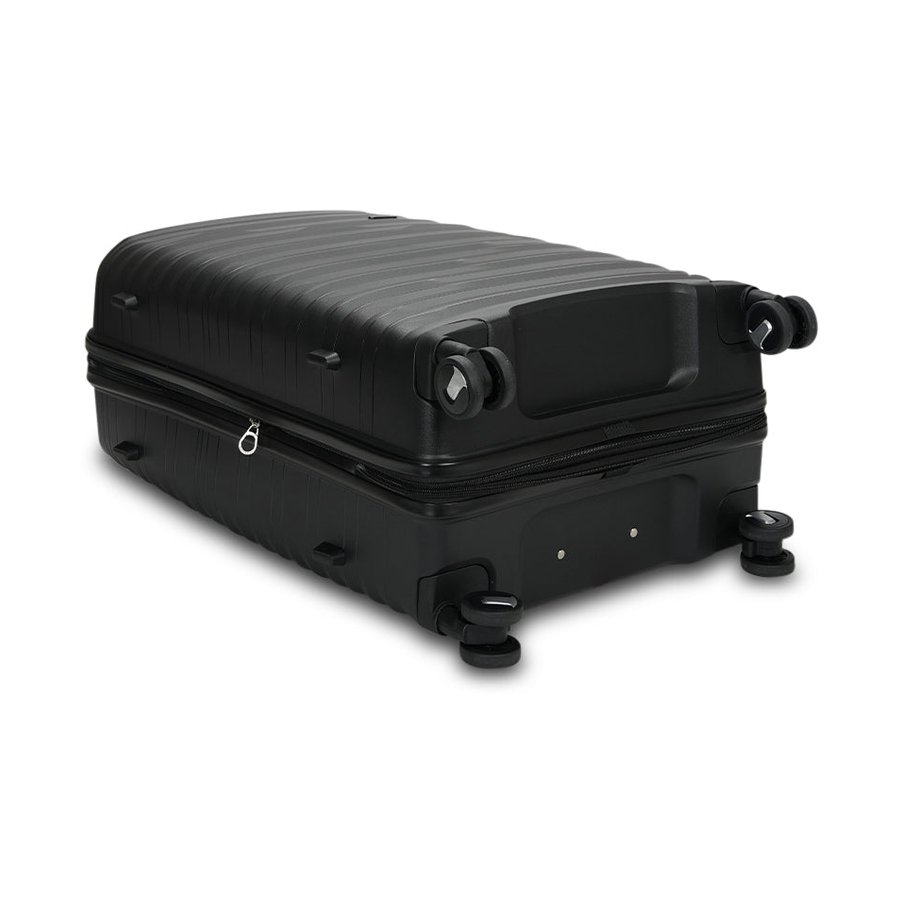 Nomad Discover 56cm, 65cm and 75cm Hardside Luggage Set Black Black