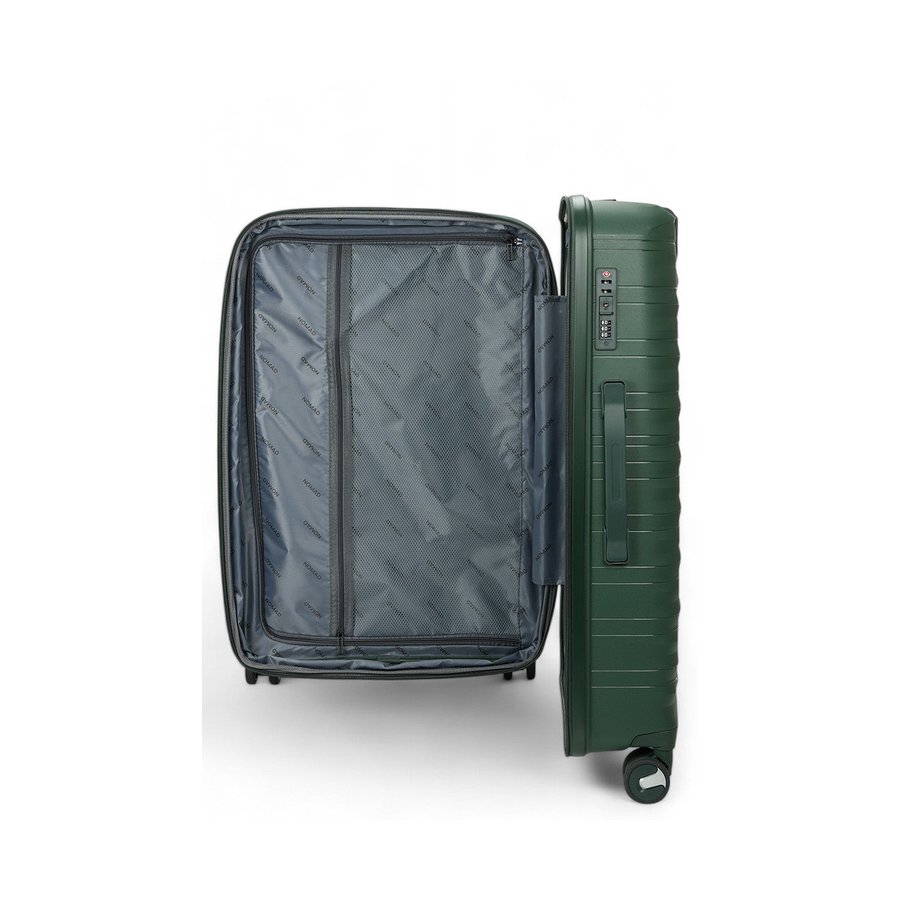 Nomad Discover 56cm, 65cm and 75cm Hardside Luggage Set Forest Green Forest Green