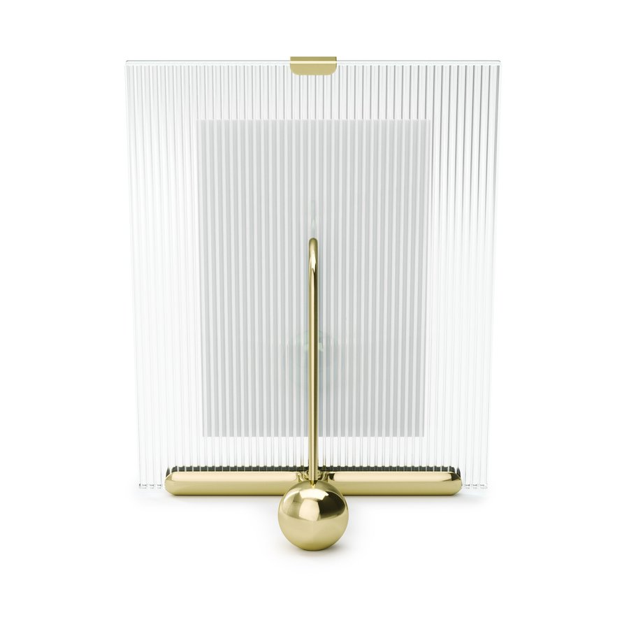 Umbra Flute 10 x 15cm Picture Frame Brass Brass