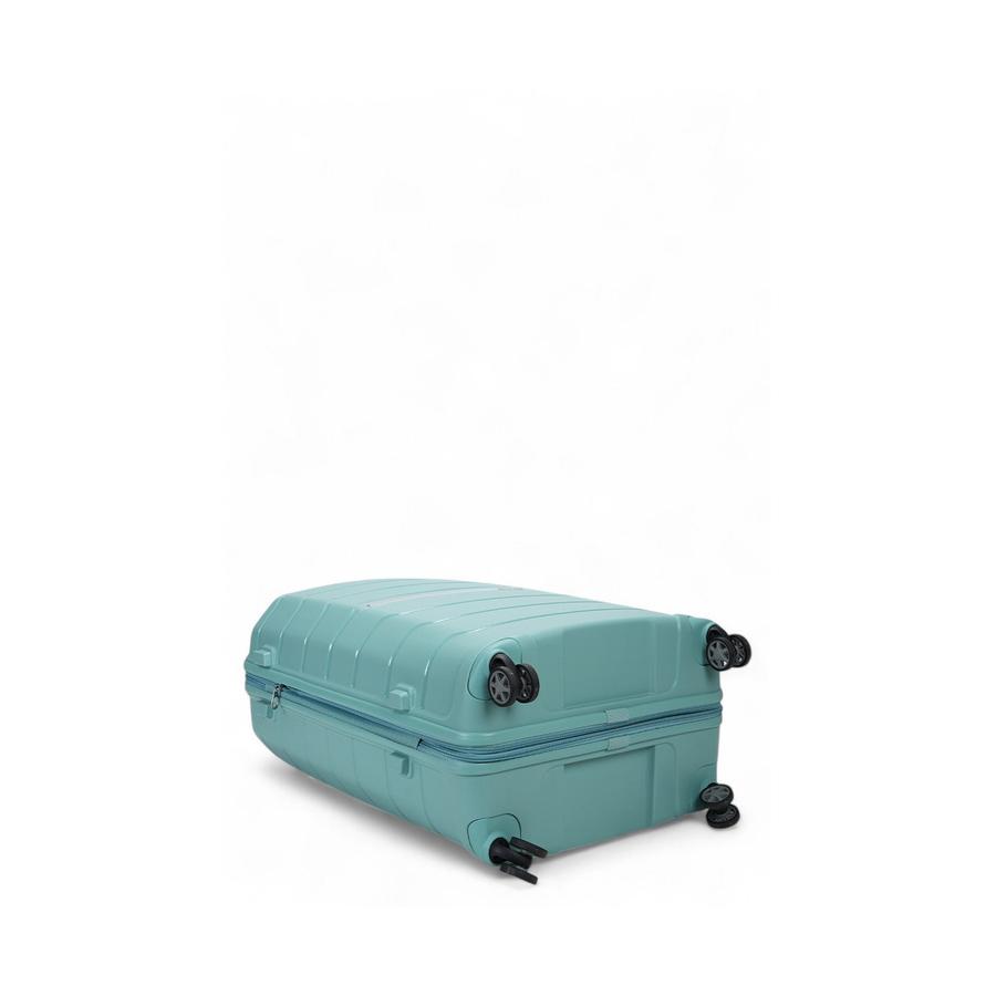 Samsonite Oc2lite 75cm Hardside Checked Suitcase Aqua Aqua
