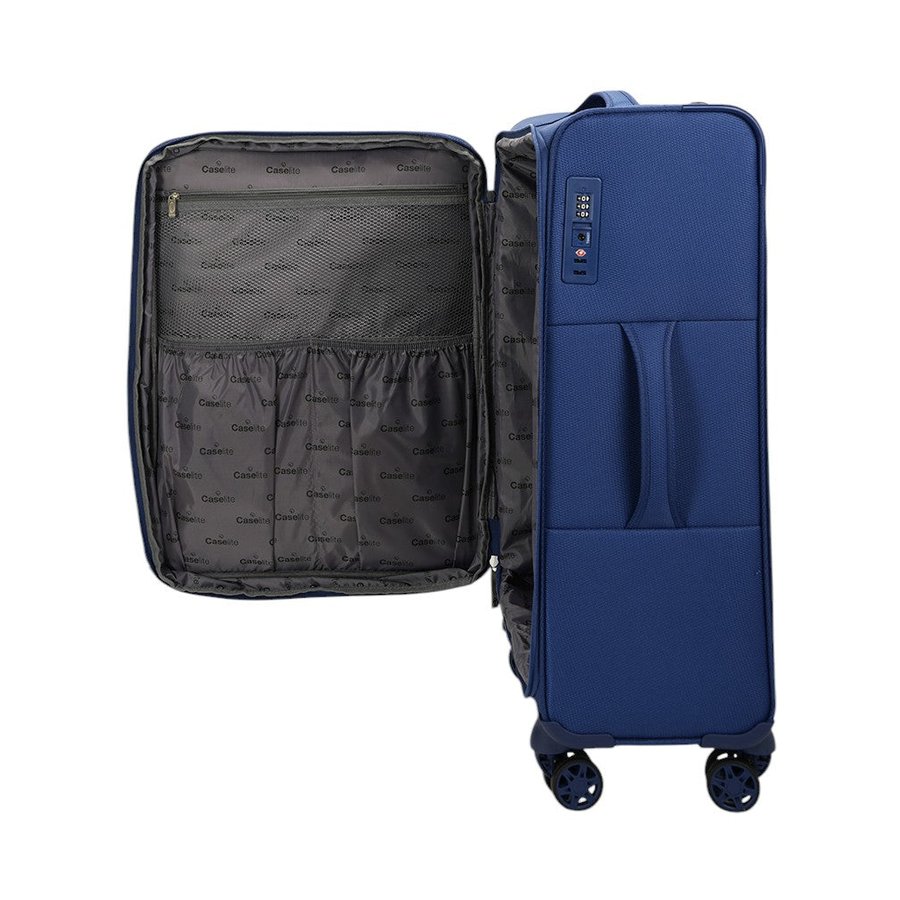 Caselite Ultra 55cm & 69cm Softside Luggage Set with Laptop Bag Navy Navy