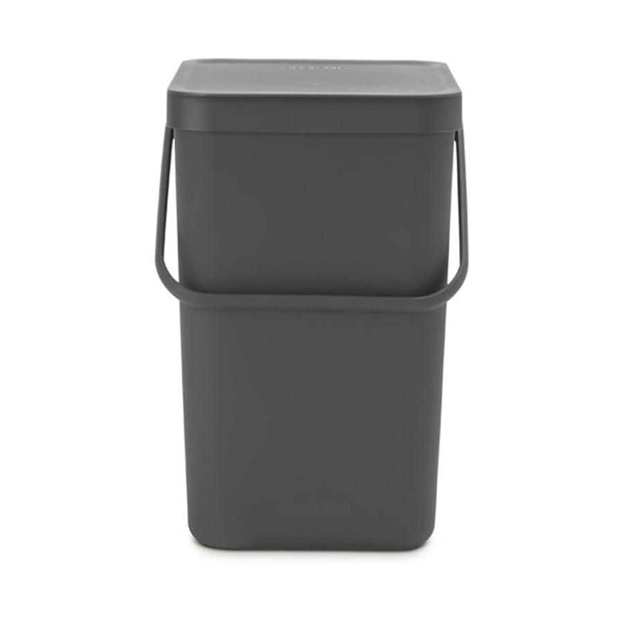 Brabantia Sort & Go Waste Bin (25L) Grey Grey