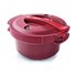 Tupperware Microwave Pressure Cooker Maroon