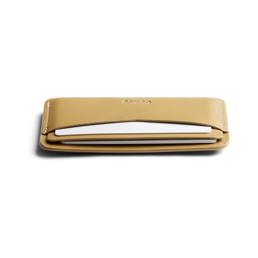 Bellroy Card Slip Mustard Mustard