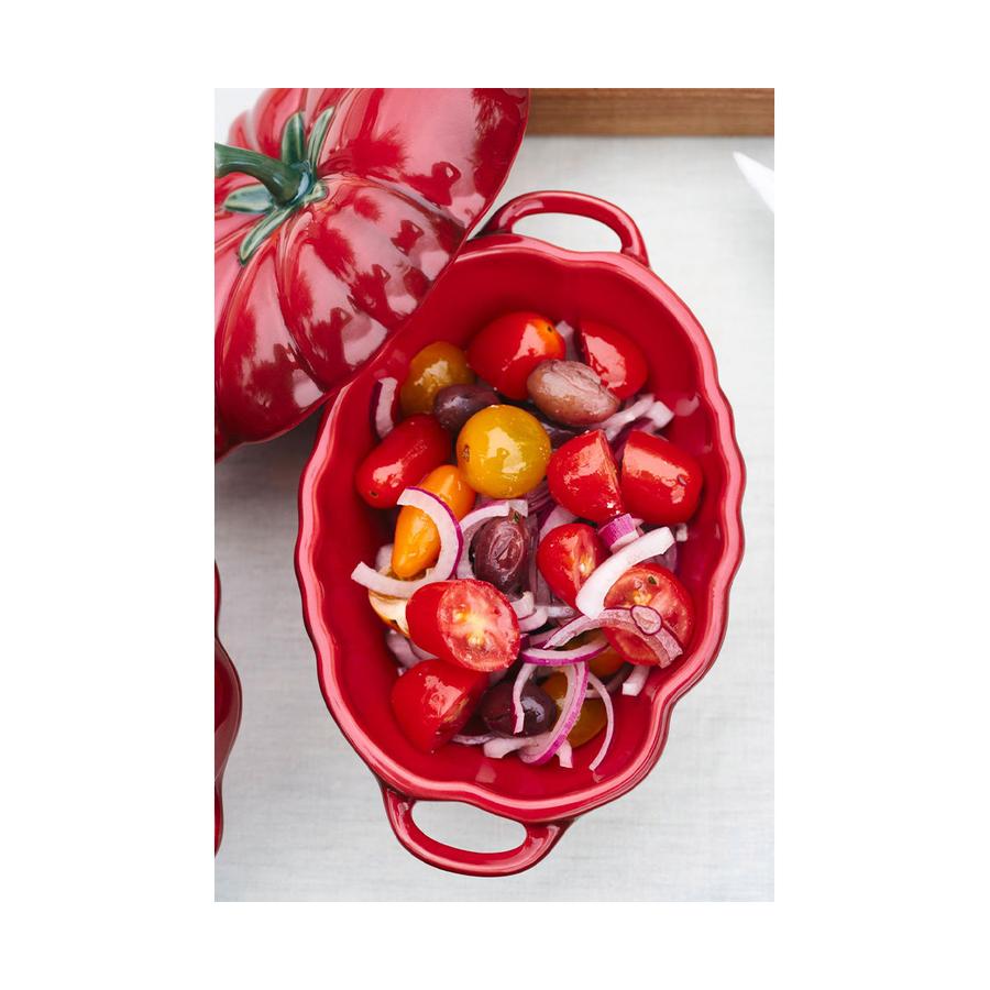 Staub 0.5L Ceramic Cocotte Tomato Tomato
