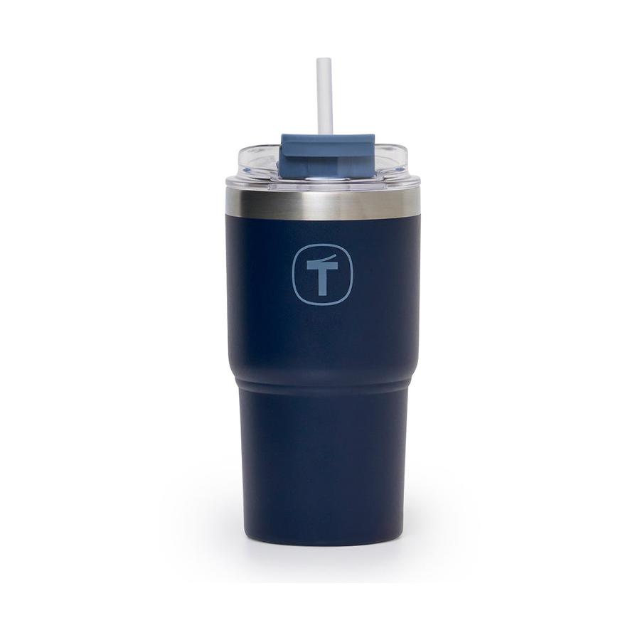 Tupperware Big T Thermal Straw Tumbler 630ml Nocturnal Sea Nocturnal Sea