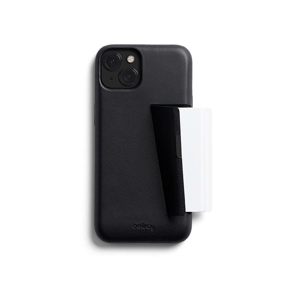 Bellroy iPhone 15 Plus Phone Case - 3 Card Black Black