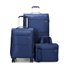 Caselite Ultra 55cm & 80cm Softside Luggage Set with Laptop Bag Navy