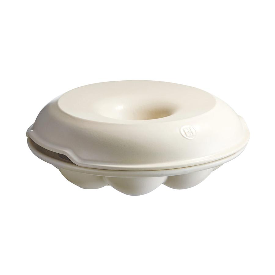 Emile Henry Bread Loaf Baker Crown Linen Linen