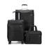 Caselite Ultra 55cm & 80cm Softside Luggage Set with Laptop Bag Black