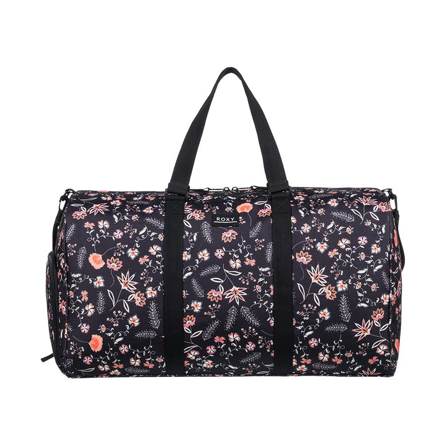 Roxy Pumpkin Spice Travel Bag Anthracite Kerala Border Anthracite Kerala Border