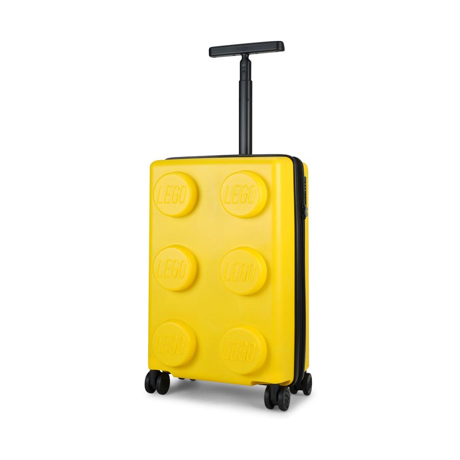 Lego Classic 56cm Carry-On Hardside Suitcase Yellow Yellow