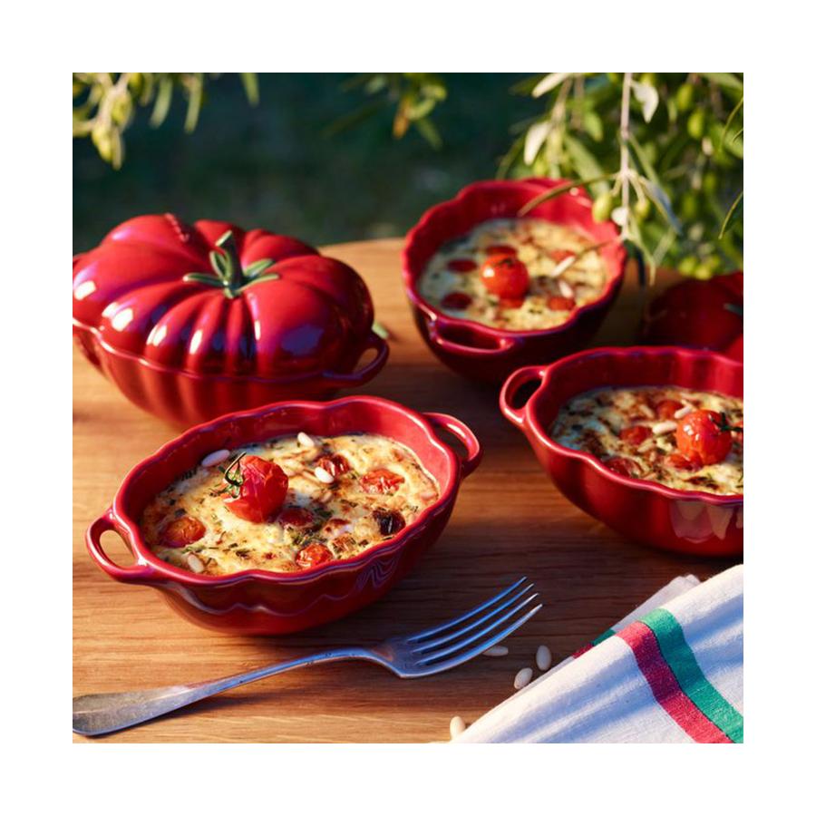 Staub 0.5L Ceramic Cocotte Tomato Tomato