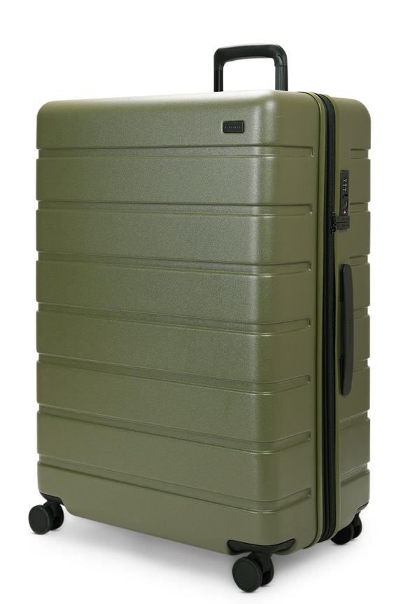 Explorer Arlo Pro 75cm Hardside Expandable Checked Suitcase Evergreen