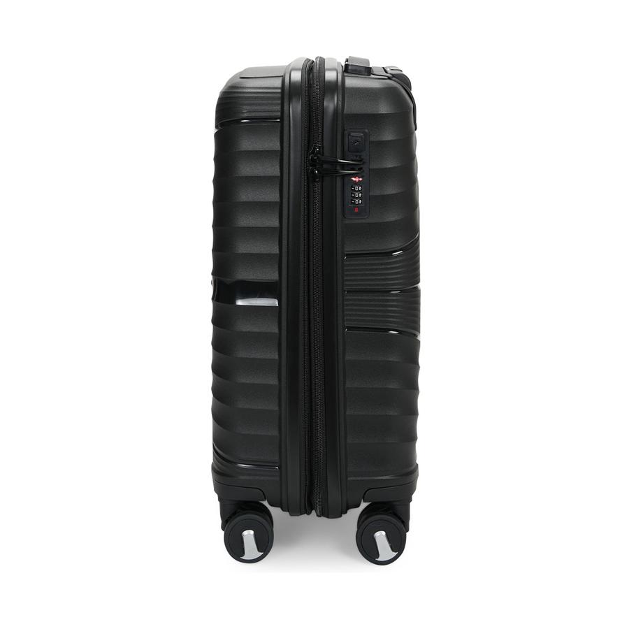 Nomad Aspire 55cm Hardside Carry-On Suitcase Black Black