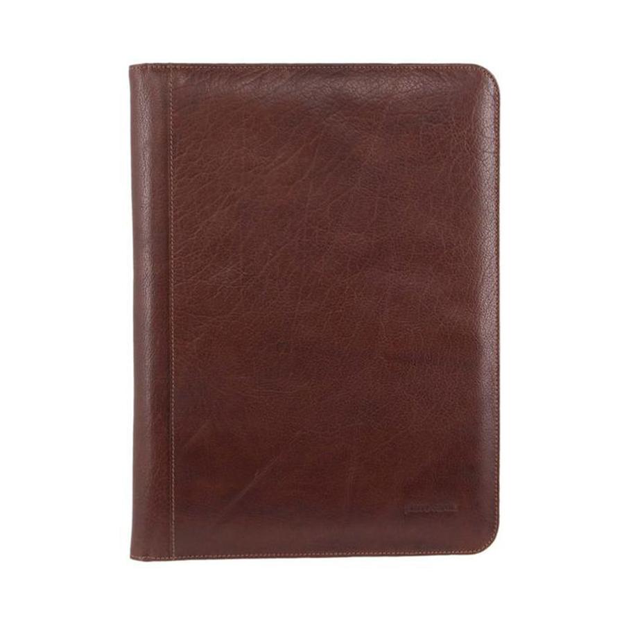 Pierre Cardin Avery A4 Business Folio Chocolate Chocolate