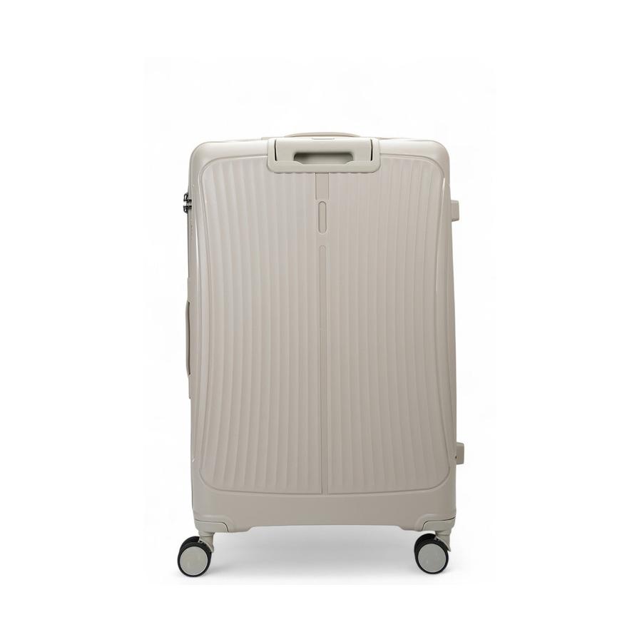 Caselite Quest 56cm, 65cm & 75cm Hardside Luggage Set Beige Beige