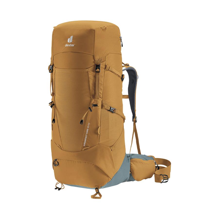 Deuter Aircontact Core 50+10 Trekking Backpack Almond-Teal Almond-Teal