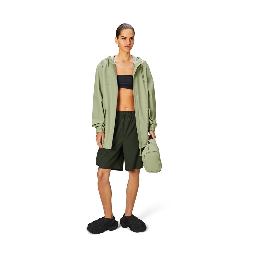 Rains Fishtail Jacket Earth L