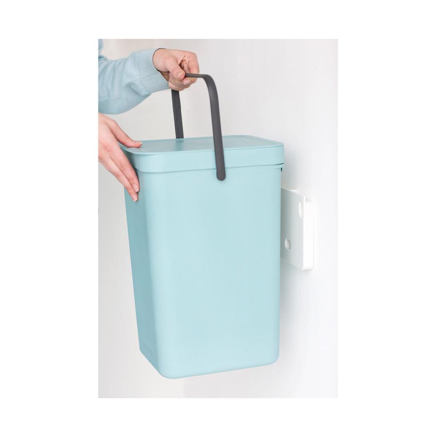 Brabantia Sort & Go Waste Bin (16L) Mint Mint
