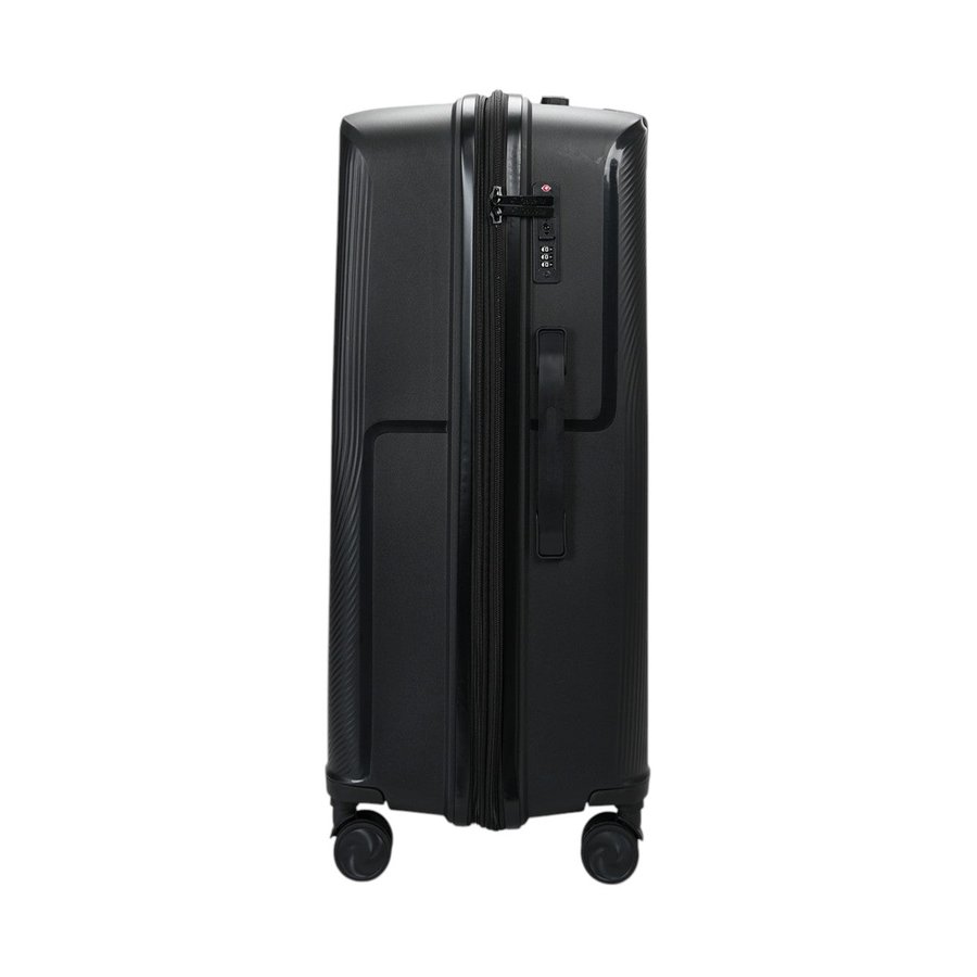 Caselite Aero 56cm & 75cm Hardside Luggage Set Black Black