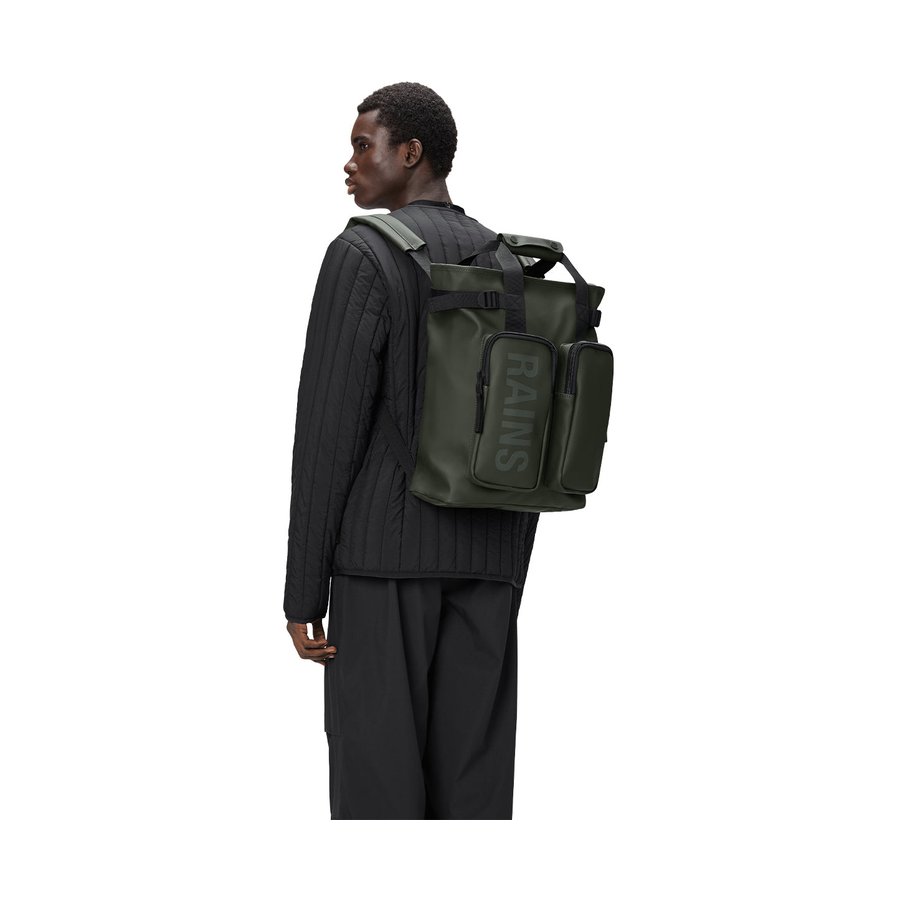 Rains Texel Tote Backpack Green Green