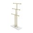 Umbra Trigem Jewellery Stand Organiser White/Brass